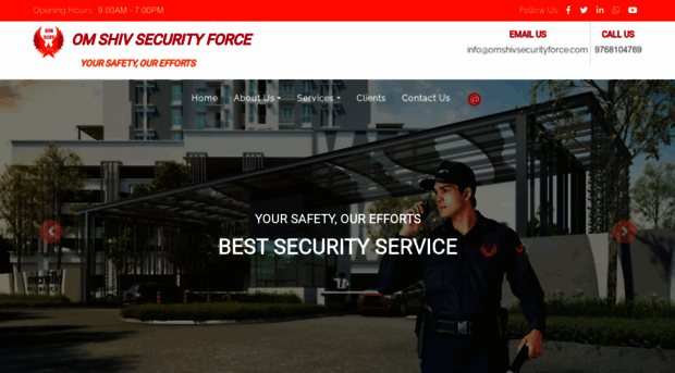 omshivsecurityforce.com