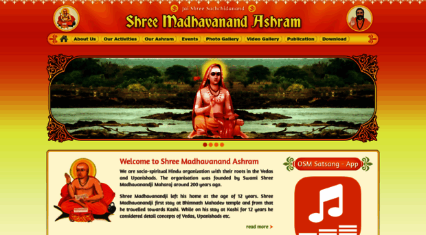 omshreemadhavanandji.org