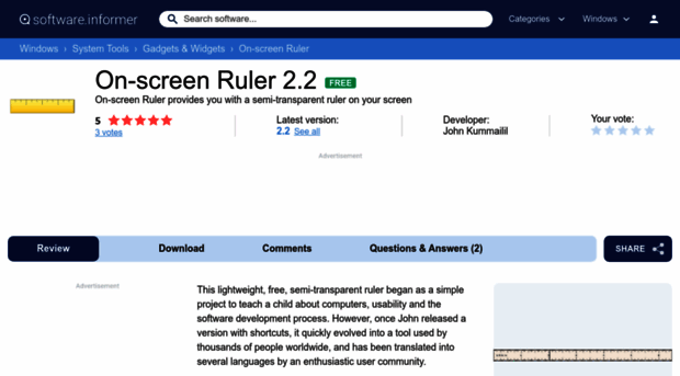 on-screen-ruler.software.informer.com