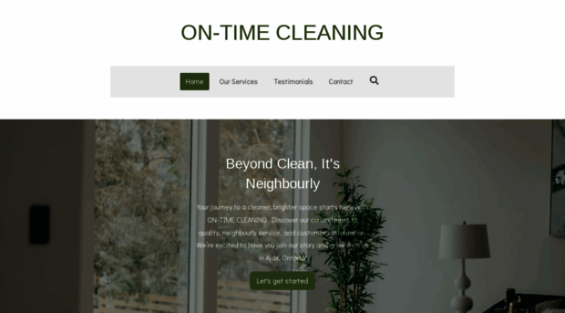 on-time-cleaning.com