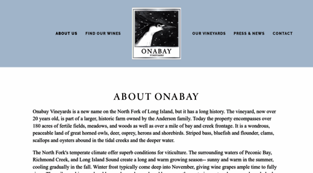 onabayvineyards.com