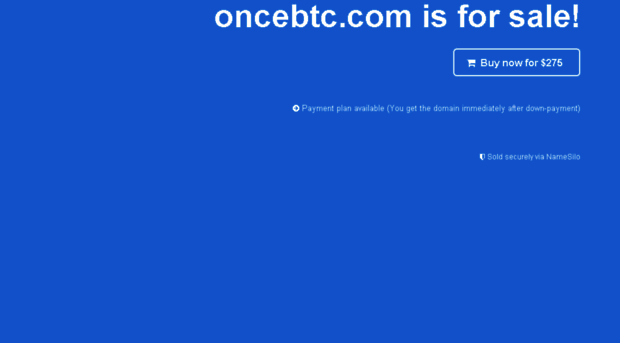 oncebtc.com