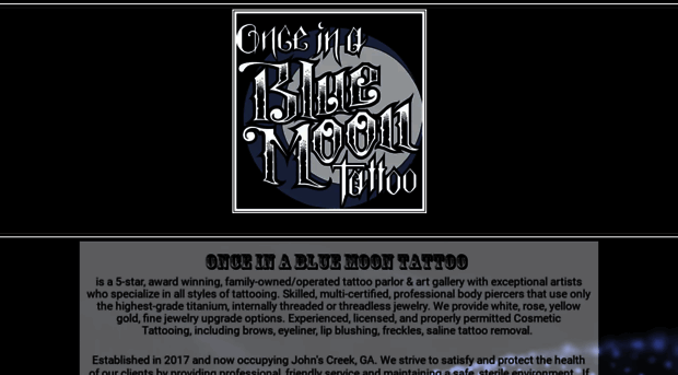 onceinabluemoontattoo.com