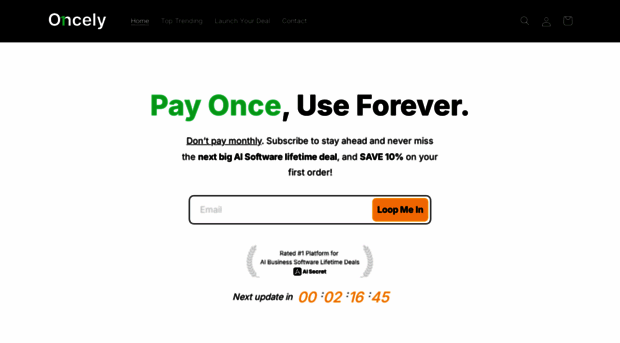oncely.com