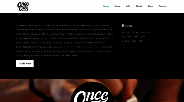 onceovercoffeebar.com