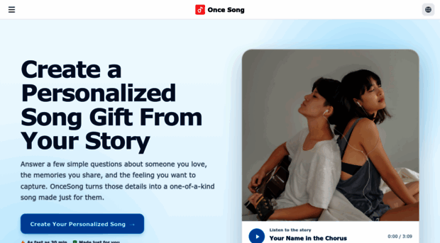 oncesong.com