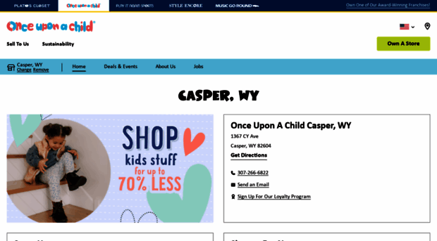 onceuponachildcasper.com