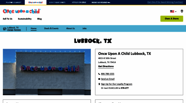 onceuponachildlubbock.com