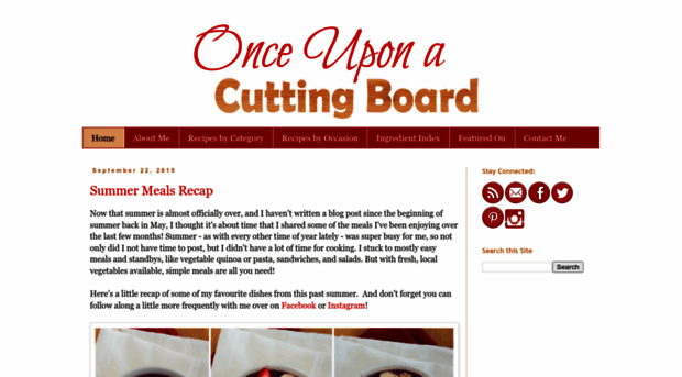 onceuponacuttingboard.com