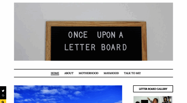 onceuponaletterboard.com