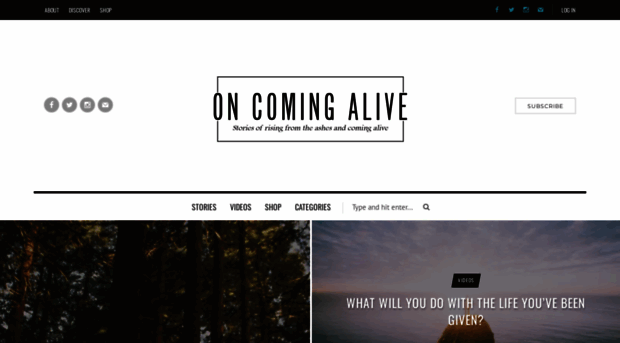 oncomingalive.com