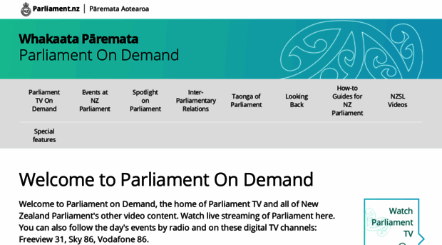 ondemand.parliament.nz