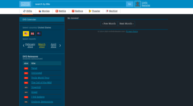 ondvdreleases.com