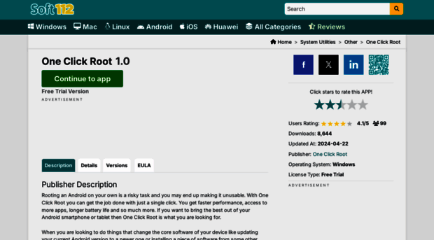 one-click-root.soft112.com