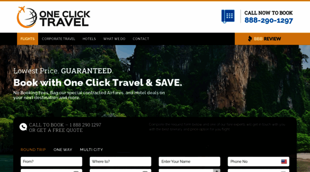 one-clicktravel.com