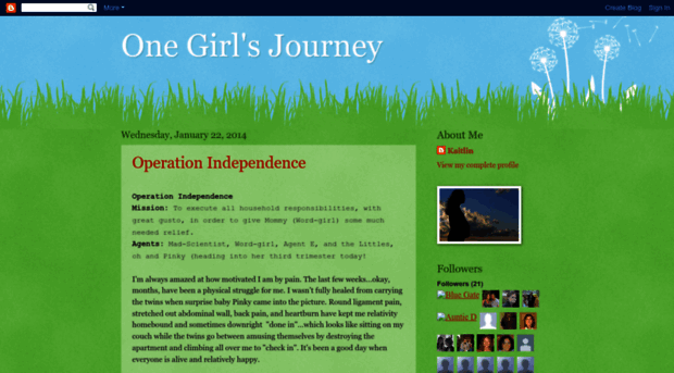 one-girls-journey.blogspot.com