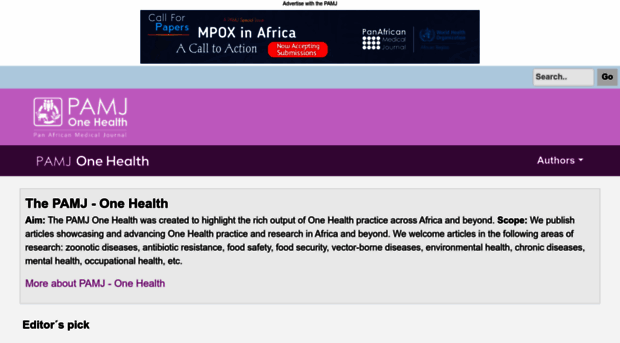 one-health.panafrican-med-journal.com