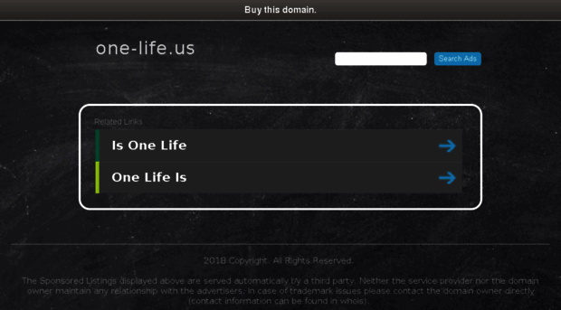 one-life.us