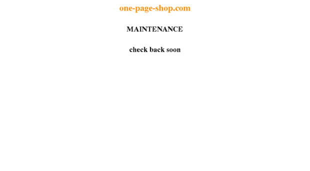 one-page-shop.com