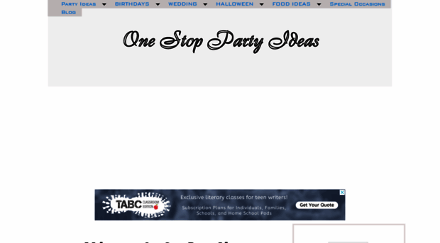 one-stop-party-ideas.com