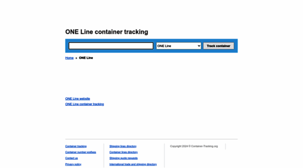 one.container-tracking.org