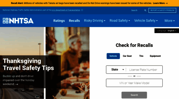 one.nhtsa.gov