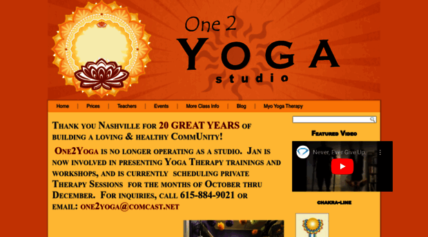 one2yoga.com