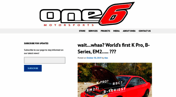 one6motorsports.com