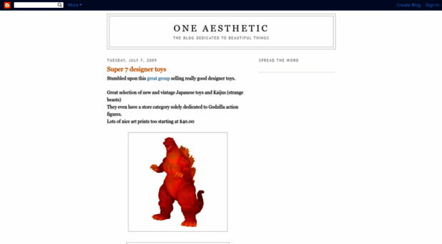 oneaesthetic.blogspot.com