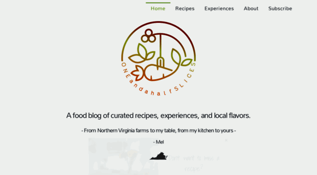 oneandahalfslices.com