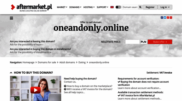 oneandonly.online