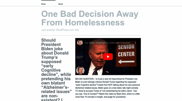 onebaddecisionawayfromhomelessness.wordpress.com