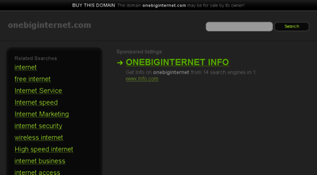 onebiginternet.com