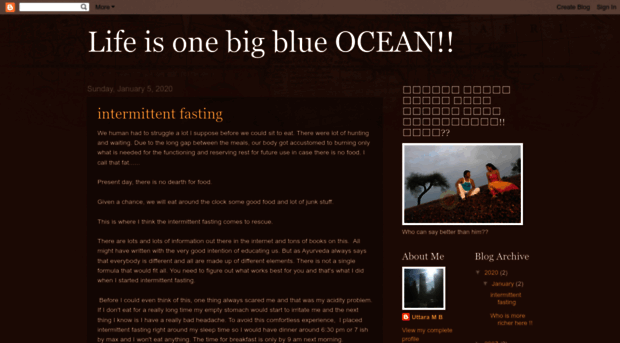 oneblueocean.blogspot.com