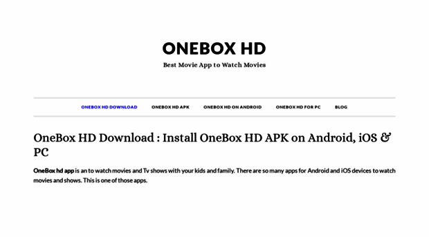oneboxhd.org