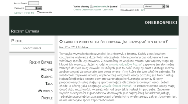 onebrosmieci.dreamwidth.org