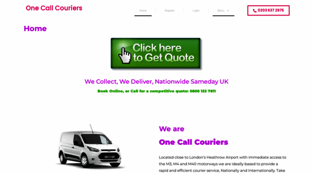 onecallcouriers.co.uk