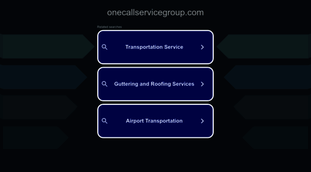 onecallservicegroup.com