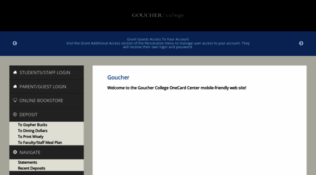 onecard.goucher.edu