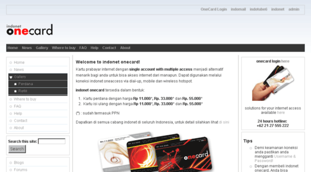 onecard.indo.net.id