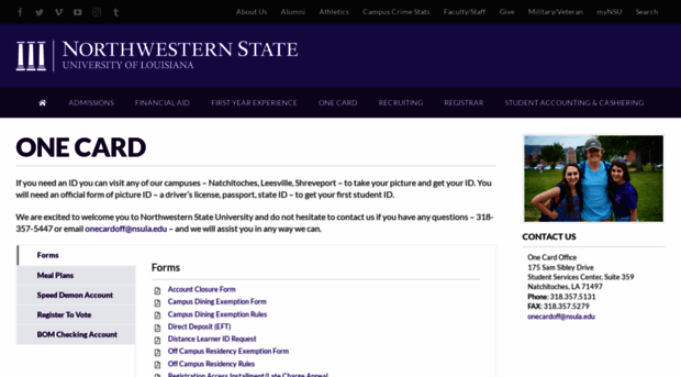 onecard.nsula.edu