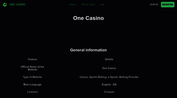 onecasinoca.com