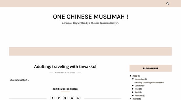 onechinesemuslimah.blogspot.com