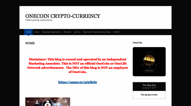 onecoincryptocurrencynew.wordpress.com