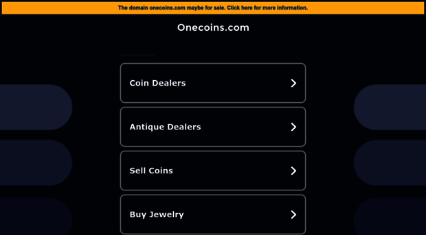 onecoins.com