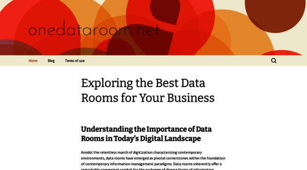 onedataroom.net