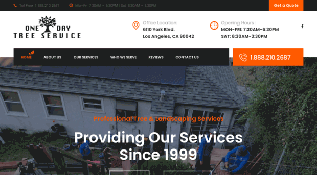 onedaytreeservice.com