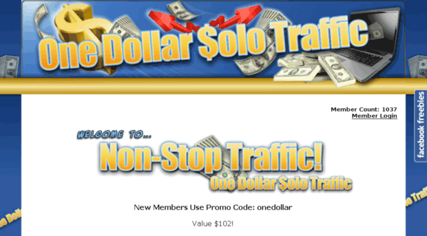 onedollarsolotraffic.com