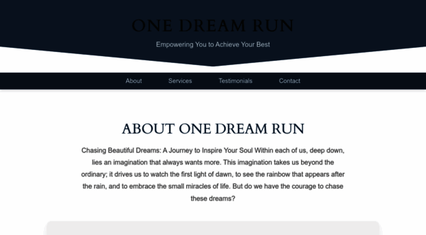 onedreamrun.com