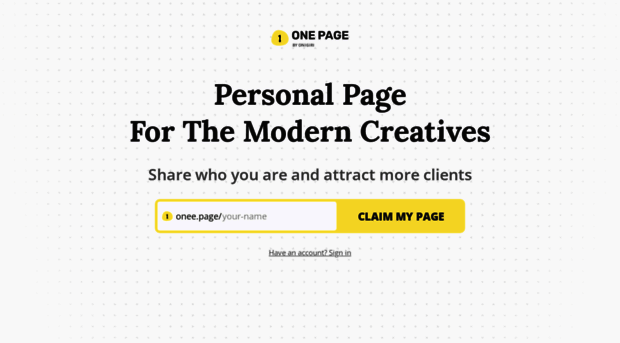 onee.page